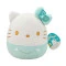 Мягкая игрушка SQUISHMALLOWS – хеллоу китти в изумрудном (20 cm), арт. SQSN00498