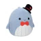 Мягкая игрушка SQUISHMALLOWS – синий кит Самир (19 cm), арт. SQVA00838