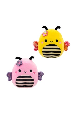 М’яка іграшка SQUISHMALLOWS – друзі шмелі (2 шт, 19 cm), арт. SQVA00843
