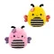 М’яка іграшка SQUISHMALLOWS – друзі шмелі (2 шт, 19 cm), арт. SQVA00843