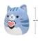 М’яка іграшка SQUISHMALLOWS – кошеня харизма (19 cm), арт. SQVA00860