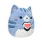 М’яка іграшка SQUISHMALLOWS – кошеня харизма (19 cm), арт. SQVA00860