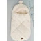 Зимовий конверт-кокон BABY молочний (ромб), арт. 2085