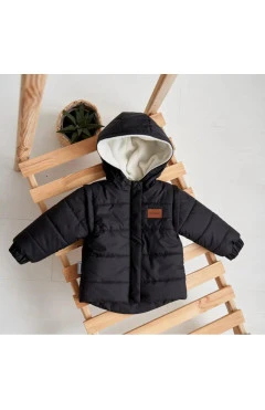 Демісезонна куртка трансформер для хлопчиків Super Jacket чорний, арт. 10126