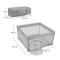 Манеж Kinderkraft Ziki grey (KLZIKI00GRY0000), арт. 00-00305320