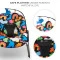Шезлонг-качалка Kinderkraft Calmee Happy Shapes (KBCALM00HAP0000), арт. 301184