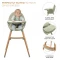 Стульчик для кормления 2 в 1 Kinderkraft Fini 2 green (KHFINI02GRE0000), арт. 301172
