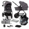 Універсальний візочок 3 в 1 Kinderkraft Xmoov CT Dark Gray (KSXMOV00DGR3000), код товару: 301087