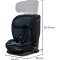Автокрісло Kinderkraft Oneto3 i-Size graphite black (KCONE300BLK0000), арт. 301122