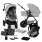 Універсальний візочок 3 в 1 Kinderkraft  Xmoov CT Light Gray (KSXMOV00LGR3000), код товару: 301133