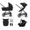 Універсальний візочок 3 в 1 Kinderkraft Newly Classic Black (KSNEWL00BLK3000), код товару: 301123