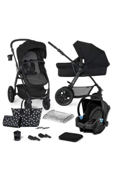Універсальний візочок 3 в 1 Kinderkraft Xmoov CT Black (KSXMOV00BLK3000)