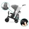 Трехколесный велосипед Kinderkraft Easytwist platinum grey, арт. 220115