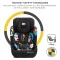 Автокрісло Kinderkraft Comfort Up i-Size happy shapes (KCCOUP02HAP0000), арт. 301169