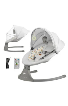 Кресло-качалка Kinderkraft Lumi 2 light grey (KBLUMI02LGR0000), арт. 301145