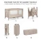 Кровать-манеж Kinderkraft Joy 2 beige (KLJOY02BEG00000), арт. 301165
