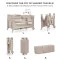 Ліжко-манеж з пеленатором Kinderkraft Joy 2 beige (KLJOY02BEG000AC), арт. 301168