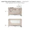 Ліжко-манеж з пеленатором Kinderkraft Joy 2 beige (KLJOY02BEG000AC), арт. 301168