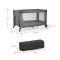 Ліжко-манеж Kinderkraft Joy 2 dark grey (KLJOY02DGR00000), арт. 301166