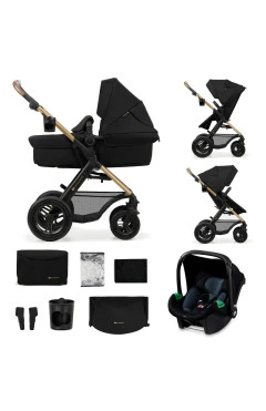 Універсальна коляска 3 в 1 Kinderkraft Moov 2 Air pure black (KSMOOV02BLK0000), арт. 301205