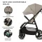 Прогулочная коляска Kinderkraft Trig 3 stone beige (KSTRIG03BEG0000), арт. 301183