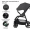 Прогулочная коляска Kinderkraft Trig 3 granite grey (KSTRIG03GRY0000), арт. 301181