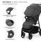 Прогулочная коляска Kinderkraft Trig 3 granite grey (KSTRIG03GRY0000), арт. 301181