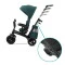 Трьохколісний велосипед Kinderkraft Easytwist midnight green, арт. 220116