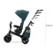 Трьохколісний велосипед Kinderkraft Easytwist midnight green, арт. 220116