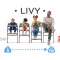 Стільчик для годування Kinderkraft Livy olive green, арт. 300997