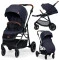 Прогулянкова коляска Kinderkraft All Road imperial blue, арт. 348510