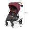 Прогулянкова коляска Kinderkraft Grande LX burgundy (KKWGRANBRG00LX), арт. 348545