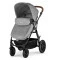 Універсальний візочок 3 в 1 Kinderkraft Moov Gray Melange (KKWMOOVGRYM0NC)