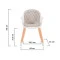 Стульчик для кормления Kinderkraft Sienna gray, арт. 348735