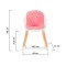 Стульчик для кормления Kinderkraft Sienna pink, арт. 348736