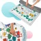 Розвиваючий килимок-палатка 3 в 1 kinderkraft little gardener, арт. 300708
