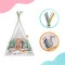 Розвиваючий килимок-палатка 3 в 1 kinderkraft little gardener, арт. 300708