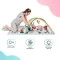 Розвиваючий килимок-палатка 3 в 1 kinderkraft little gardener, арт. 300708