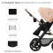 Универсальная коляска 3 в 1 Kinderkraft Moov 2 sand beige (KSMOOV02BEGEV00), арт. 301191
