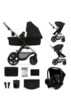 Универсальная коляска 3 в 1 Kinderkraft Moov 2 pure black (KSMOOV02BLKEV00), арт. 301189