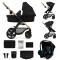 Универсальная коляска 3 в 1 Kinderkraft Moov 2 pure black (KSMOOV02BLKEV00), арт. 301189