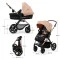 Универсальная коляска 3 в 1 Kinderkraft Moov 2 sand beige (KSMOOV02BEGEV00), арт. 301191
