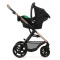 Універсальна коляска 3 в 1 Kinderkraft Moov 2 Air sand beige, арт. 00-00305289