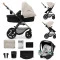 Універсальна коляска 3 в 1 Kinderkraft Moov 2 moonlight gray (KSMOOV02GRYEV00), арт. 301190