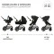 Универсальная коляска 3 в 1 Kinderkraft Moov 2 pure black (KSMOOV02BLKEV00), арт. 301189