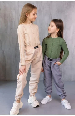 Реглан для дівчинки, молочний, Pali Kid`s, арт. 13642