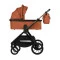 Коляска 3 в 1 Lionelo MIKA PLUS brown rust