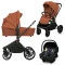 Коляска 3 в 1 Lionelo MIKA PLUS brown rust
