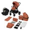 Коляска 3 в 1 Lionelo MIKA PLUS brown rust