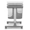 Кровать Lionelo AURORA grey concrete